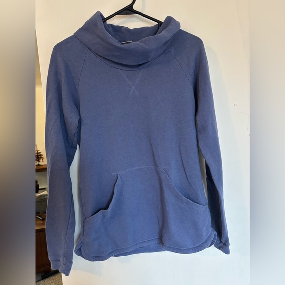 Columbia Sweaters - Columbia Blue Cowl Neck Pullover Sweatshirt Woman’s Size Small